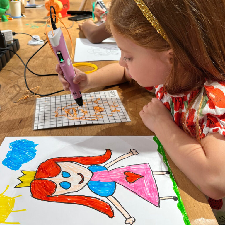 Oficina Desenho 3D - Caneta 3D Pequenolab