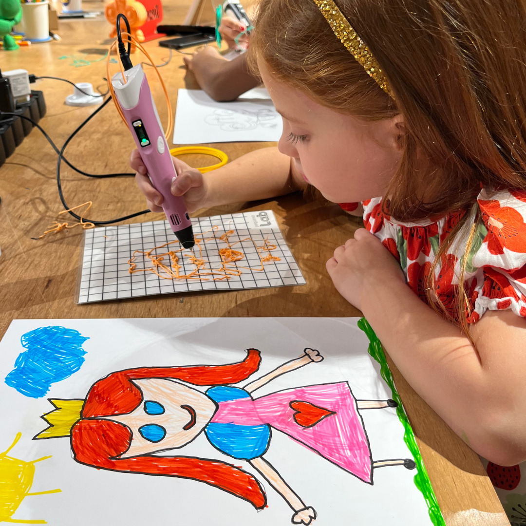 Oficina Desenho 3D - Caneta 3D Pequenolab